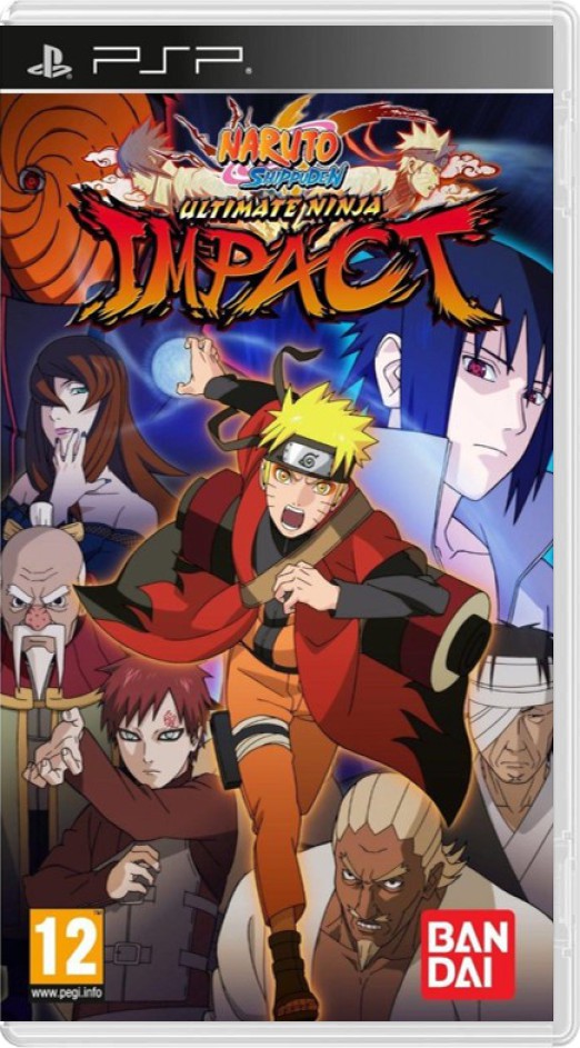 Naruto Shippuden: Ultimate Ninja Impact - Playstation Portable Games