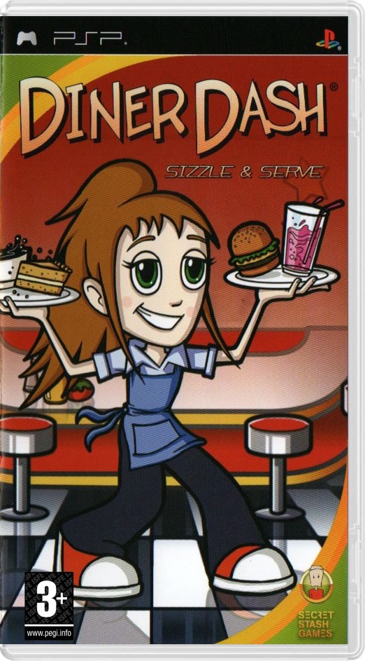 Diner Dash: Sizzle & Serve - Playstation Portable Games