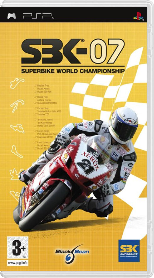 SBK-07 Superbike World Championship - Playstation Portable Games