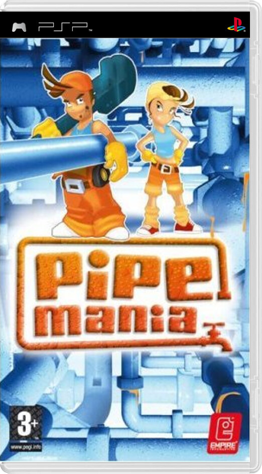 Pipe Mania - Playstation Portable Games