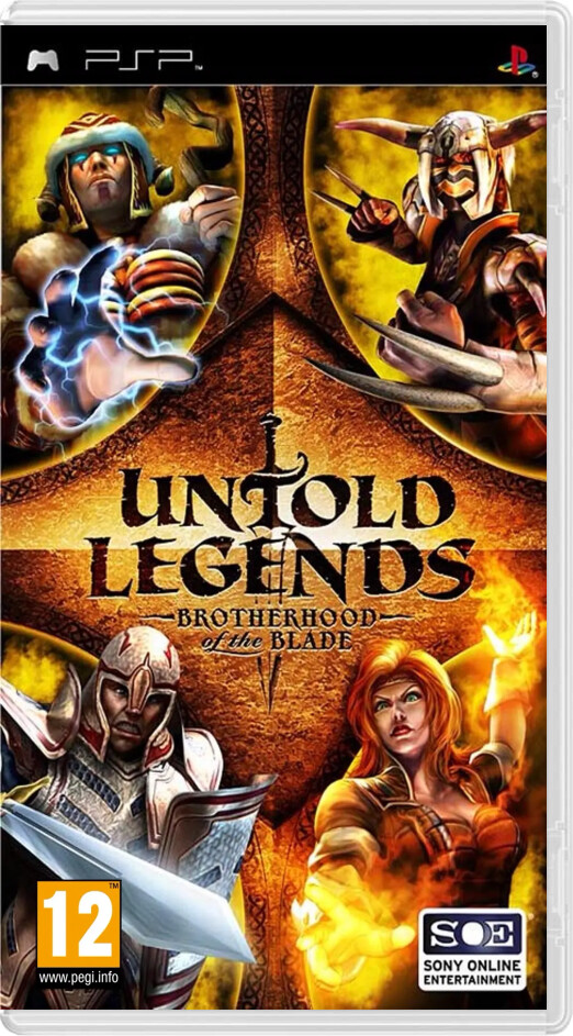 Untold Legends: Brotherhood of the Blade - Playstation Portable Games