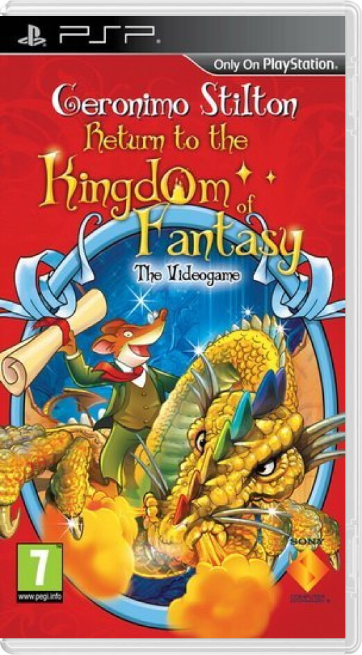 Geronimo Stilton: Return to the Kingdom of Fantasy - Playstation Portable Games