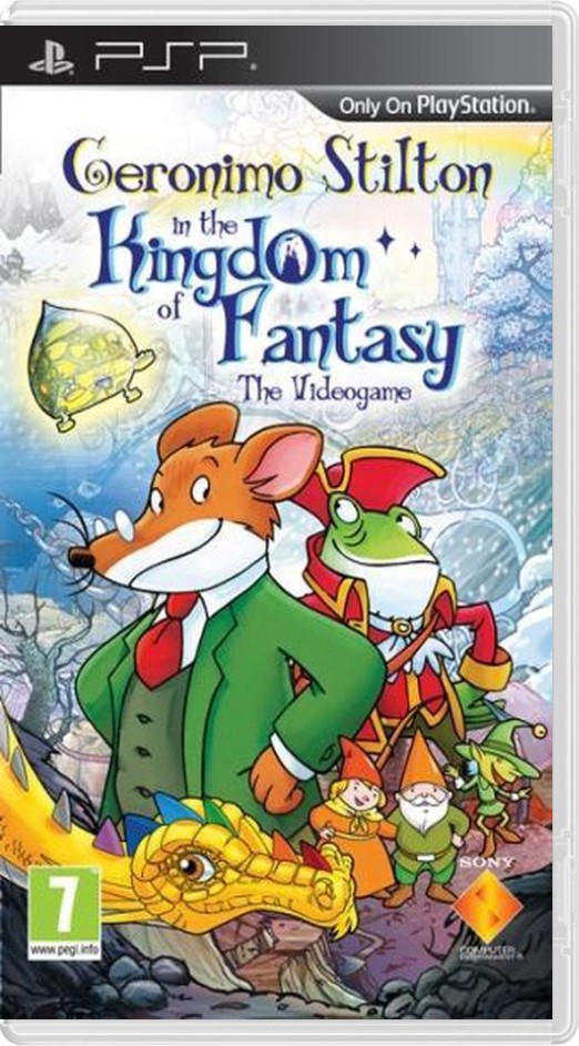Geronimo Stilton in the Kingdom of Fantasy - Playstation Portable Games
