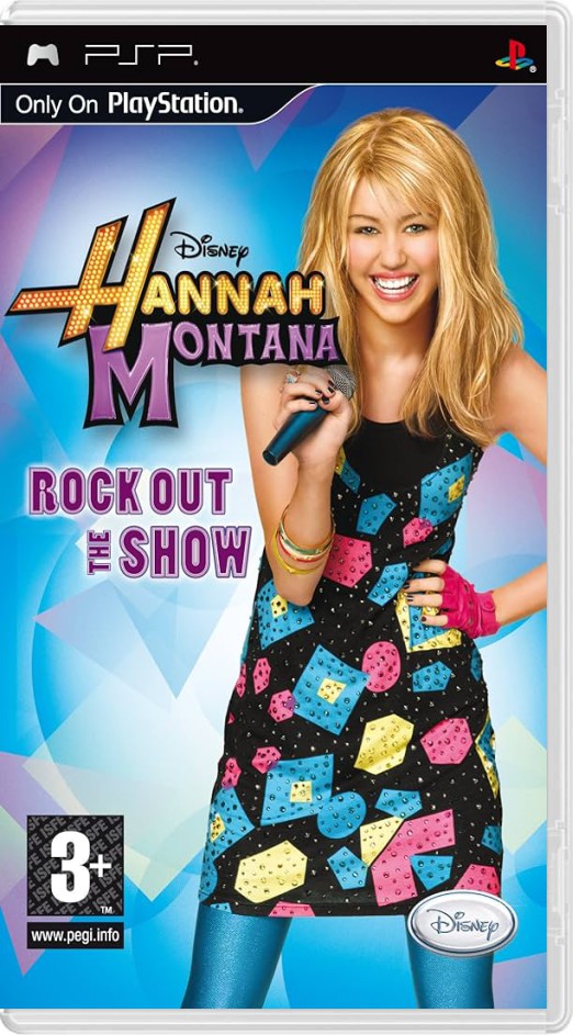Hannah Montana: Rock out the Show - Playstation Portable Games