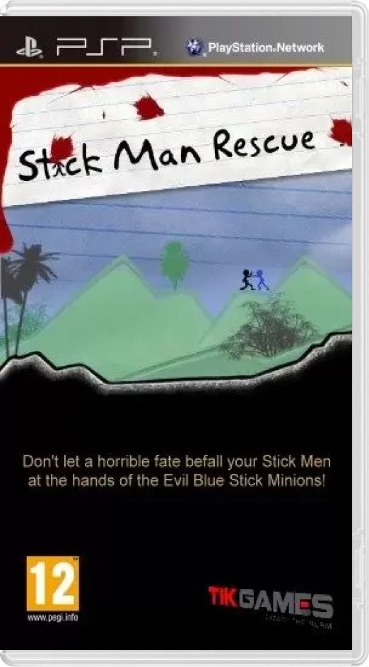Stick Man Rescue - Playstation Portable Games