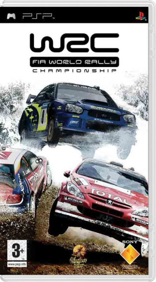 WRC FIA World Rally Championship - Playstation Portable Games