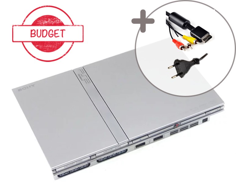 Playstation 2 Console Slim - Silver - Budget Kaufen | Playstation 2 Hardware