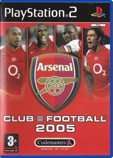Arsenal Club Football 2005 - Playstation 2 Games