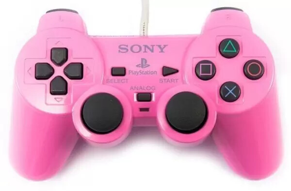 Sony DualShock Playstation 2 Controller - Pink - Playstation 2 Hardware