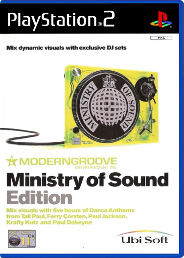 Moderngroove Ministry of Sound Edition - Playstation 2 Games