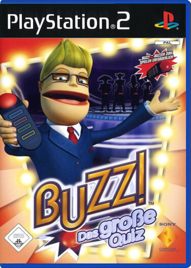 Buzz! Das Groẞe Quiz - Playstation 2 Games