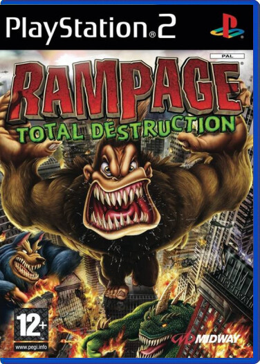 Rampage Total Destruction - Playstation 2 Games