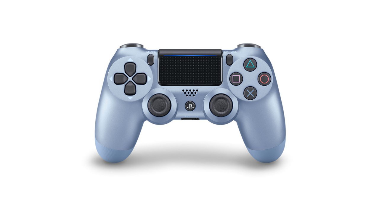 Sony PlayStation DualShock V2 Controller - Metallic Blue - Playstation 4 Hardware