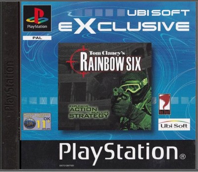 Rainbow Six (Ubisoft Exclusive) - Playstation 1 Games