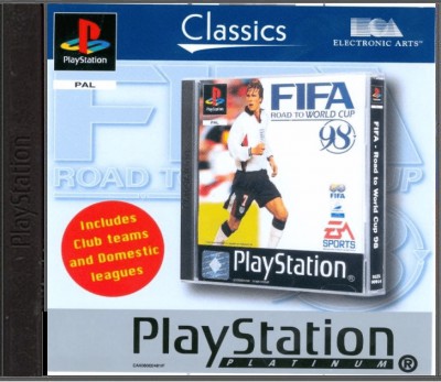 FIFA: Road to World Cup 98 (Classics Platinum) - Playstation 1 Games