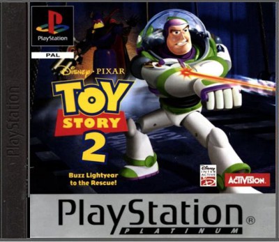 Disney · Pixar Toy Story 2: Buzz Lightyear to the Rescue (Platinum) - Playstation 1 Games