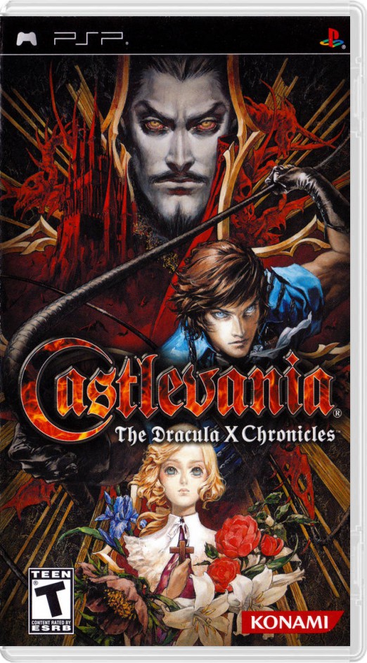 Castlevania - The Dracula X Chronicles - Playstation Portable Games
