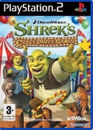 Shrek Crazy Party Games - Playstation 2 Games