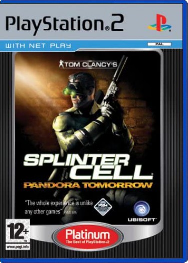 Tom Clancy's Splinter Cell: Pandora Tomorrow (Platinum) - Playstation 2 Games