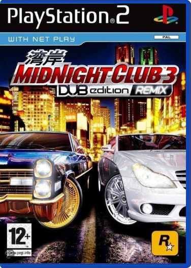 Midnight Club 3: DUB Edition Remix - Playstation 2 Games