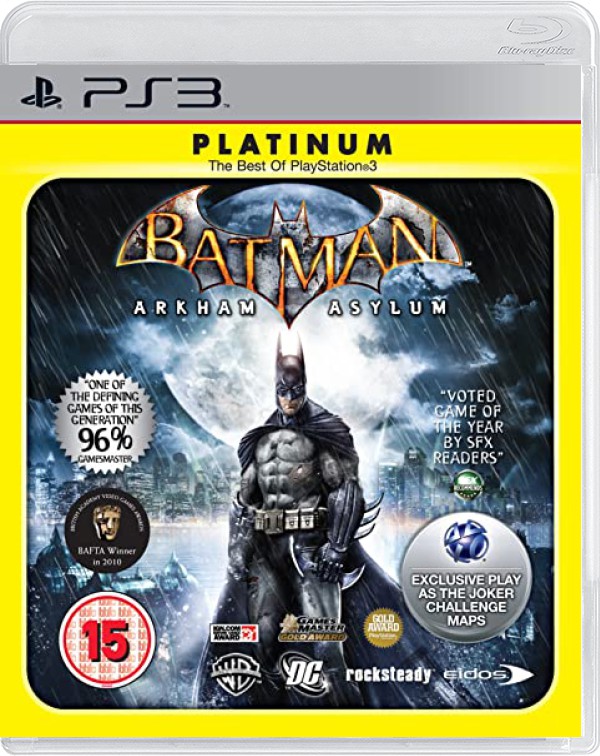 Batman: Arkham Asylum (Platinum) - Playstation 3 Games