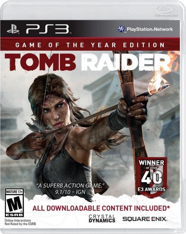 Tomb Raider - Game of the Year Edition - Playstation 3 Games