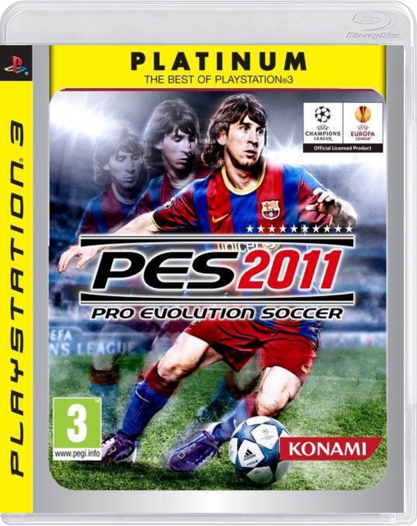 Pro Evolution Soccer 2011 (Platinum) - Playstation 3 Games