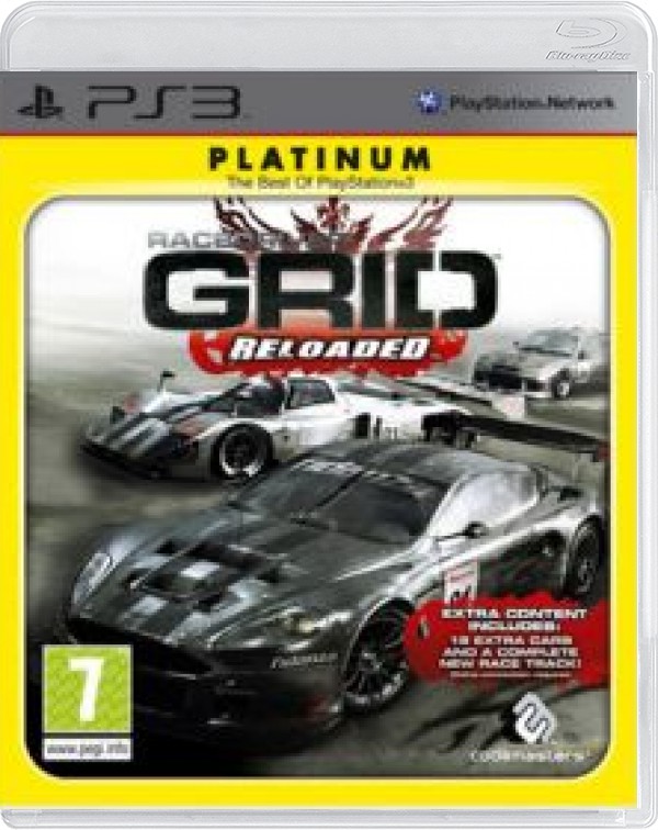 Race Driver Grid: Reloaded (Platinum) - Playstation 3 Games