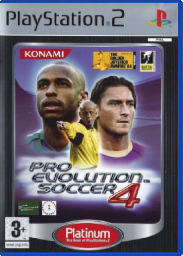 Pro Evolution Soccer 4 (Platinum) - Playstation 2 Games
