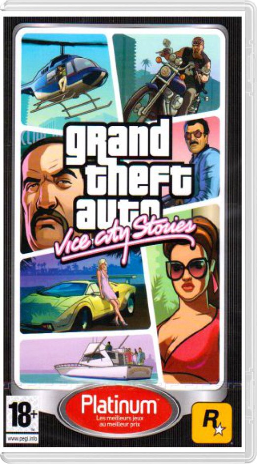 Grand Theft Auto: Vice City Stories (Platinum) - Playstation Portable Games