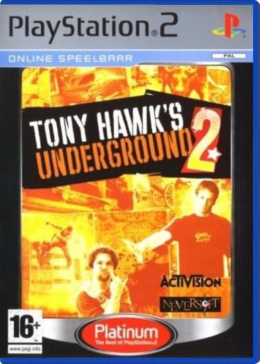 Tony Hawk's Underground 2 (Platinum) - Playstation 2 Games