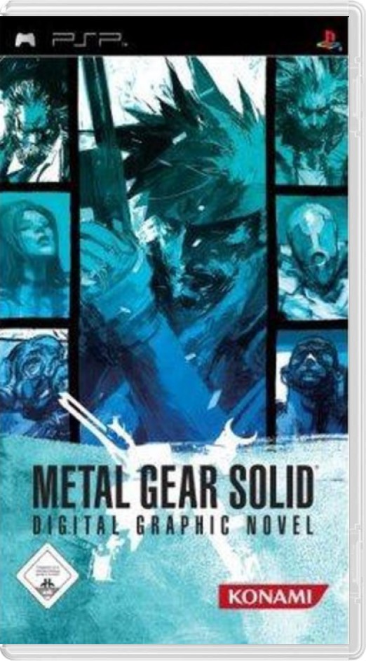 Metal Gear Solid Digital Graphic Novel - Playstation Portable Games