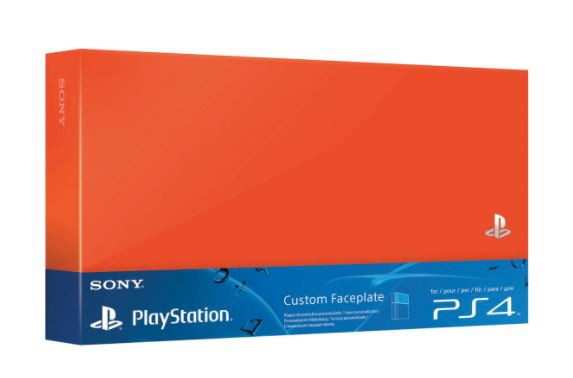 Playstation 4 - Custom Faceplate Orange - Playstation 4 Hardware