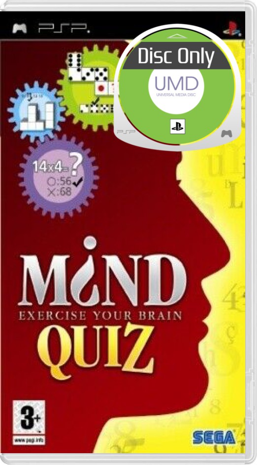 Mind Quiz - Exercise your Brain - Disc Only Kaufen | Playstation Portable Games