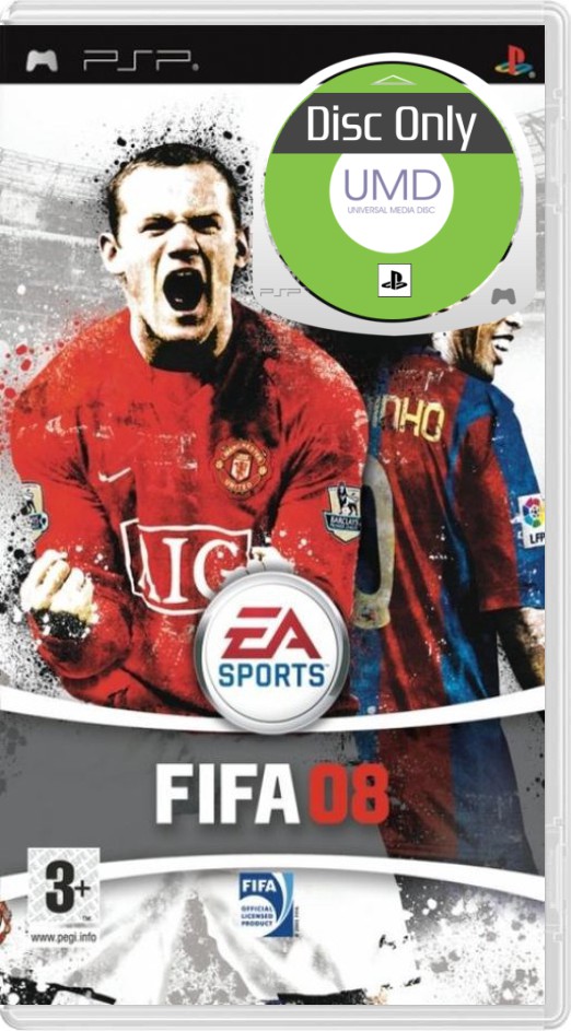 FIFA 08 - Disc Only - Playstation Portable Games