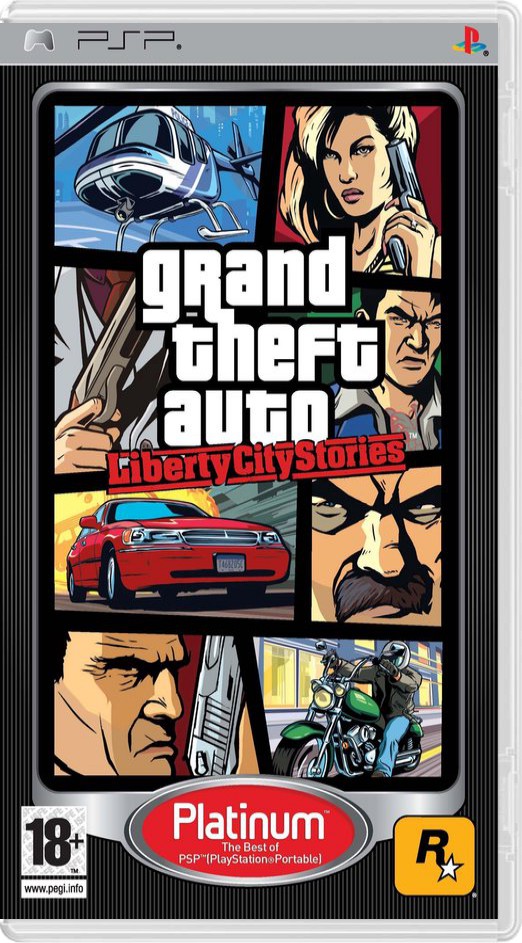 Grand Theft Auto: Liberty City Stories (Platinum) - Playstation Portable Games