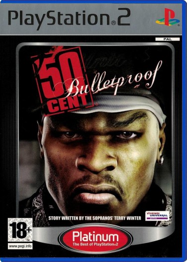 50 Cent: Bulletproof (Platinum) - Playstation 2 Games