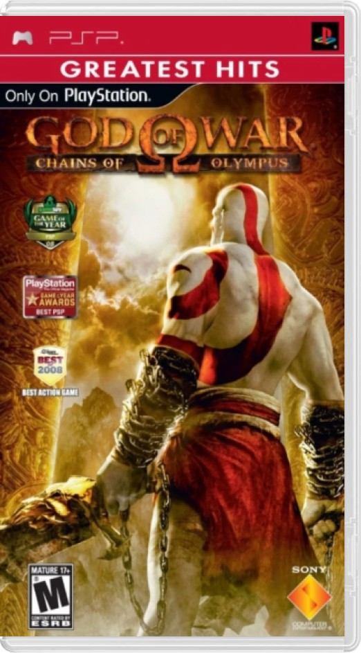 God of War: Chains of Olympus (Greatest Hits) - Playstation Portable Games