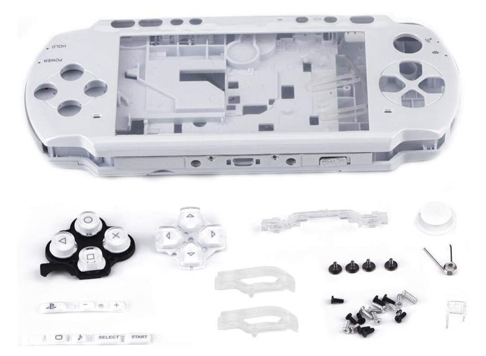 PSP 1000 shell - White - Playstation Portable Hardware