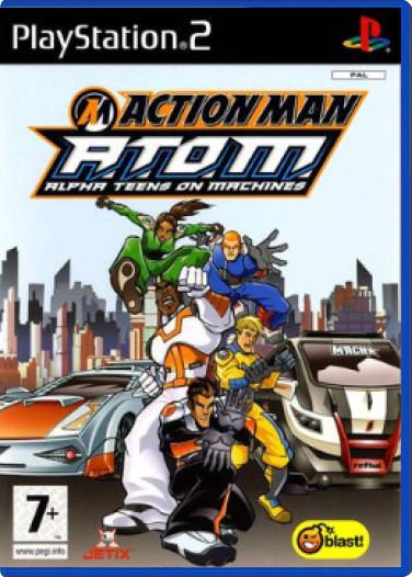 Action Man A.T.O.M. Alpha Teens On Machines - Playstation 2 Games