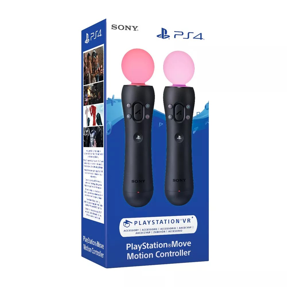 Sony PlayStation 4 Move Motion Controller - Double Pack [Complete] - Playstation 4 Hardware