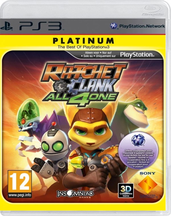 Ratchet & Clank: All 4 One (Platinum) - Playstation 3 Games