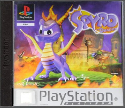 Spyro the Dragon (Platinum) - Playstation 1 Games