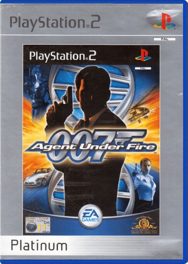 James Bond 007: Agent Under Fire (Platinum) - Playstation 2 Games