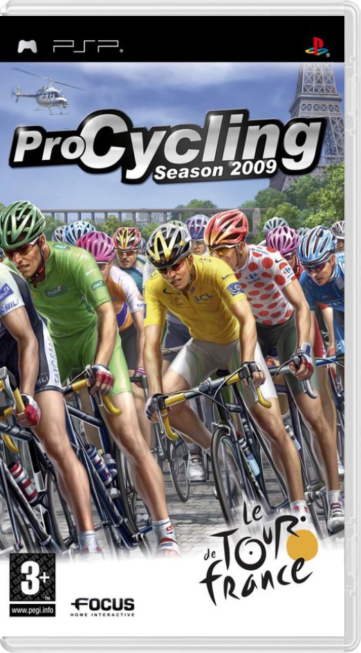 Pro Cycling 2009 -  Tour De France - Playstation Portable Games