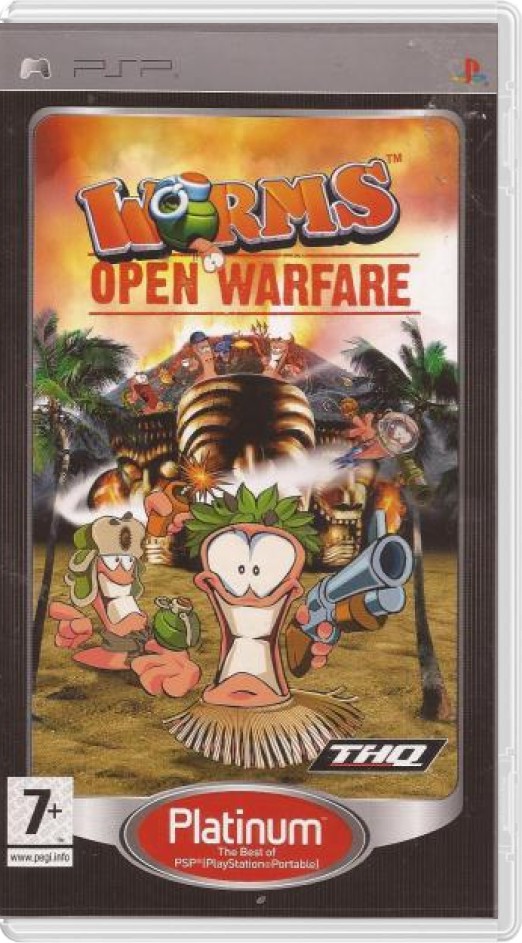 Worms: Open Warfare (Platinum) - Playstation Portable Games