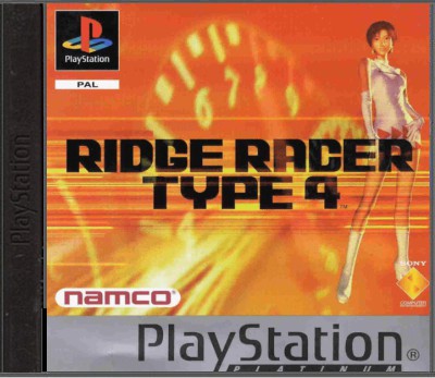 Ridge Racer Type 4 (Platinum) - Playstation 1 Games
