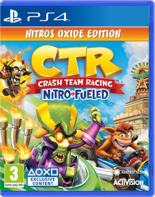 CTR Crash Team Racing Nitro Fueled - Nitrox Oxide Edition - Playstation 4 Games