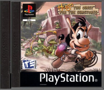 Hugo - De Zoektocht naar de Zonnestenen - Playstation 1 Games