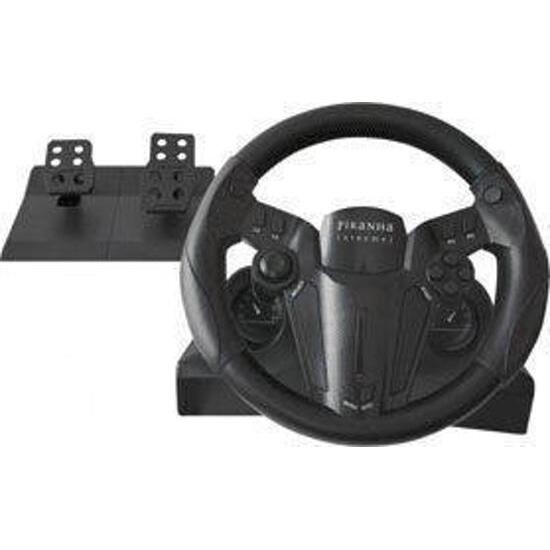 Piranha Xtreme Stuur met Pedalen - Playstation 2 Hardware
